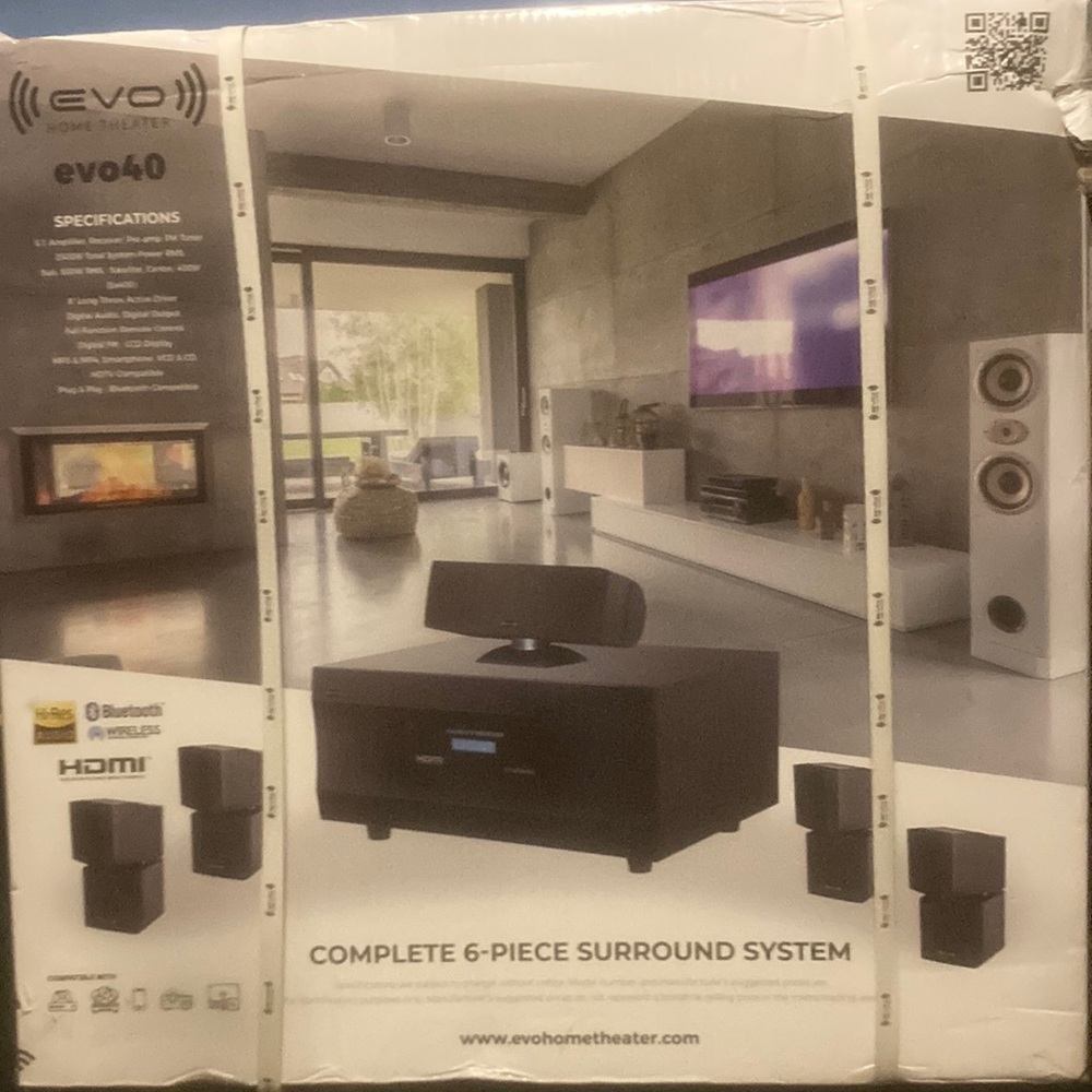 Evo40 6-Piece Home Theater System